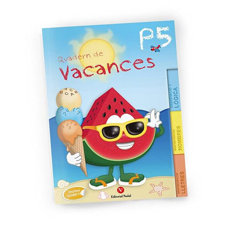 Quadern de Vacances Infantil 5 anys Nadal