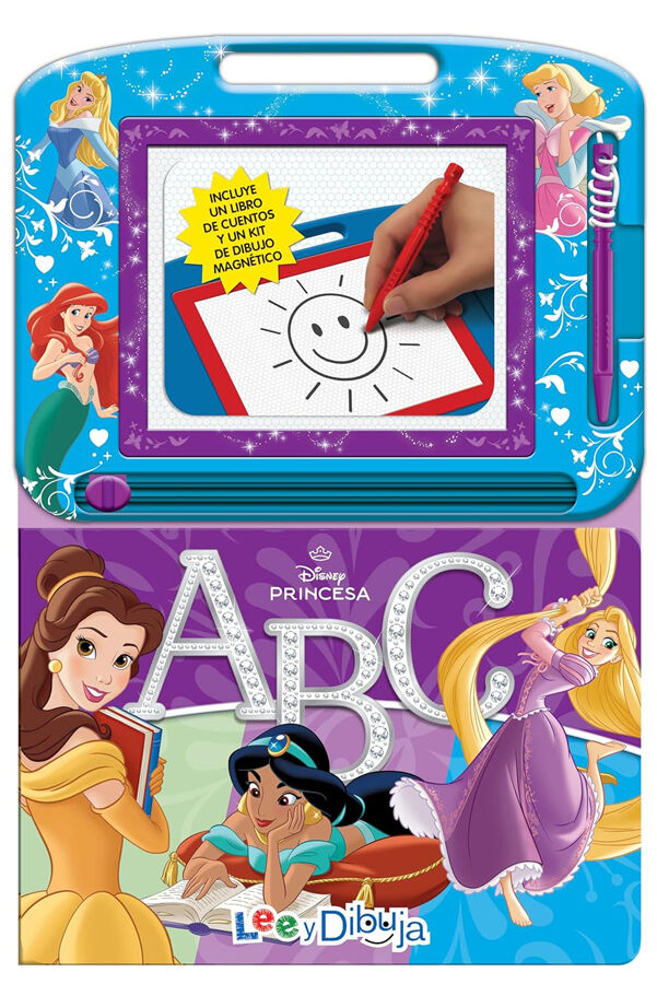 Princesas Disney - Lee y dibuja