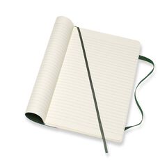 Libreta Moleskine Soft L Verde Oscuro Raya