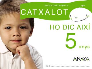 Ho Dic Aix Valncia Infantil 5 anys Anaya