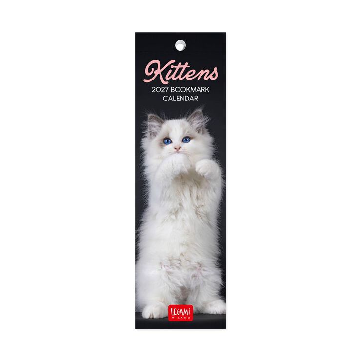 Calendario Legami Sobremesa Marca P&aacute;ginas Kittens Multiling&uuml;e 2027
