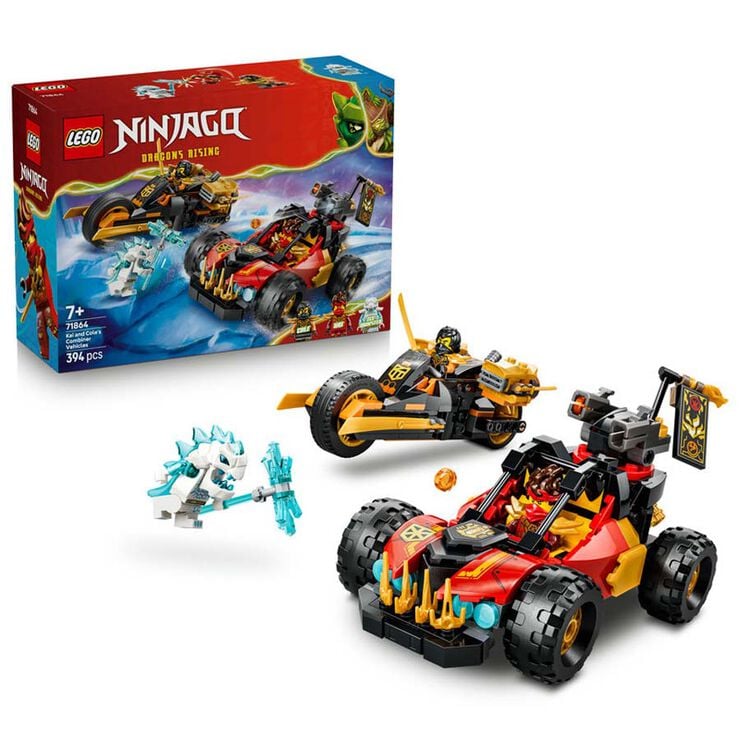 LEGO&reg; Ninjago Veh&iacute;culos Combinables de Kai y Cole 71864