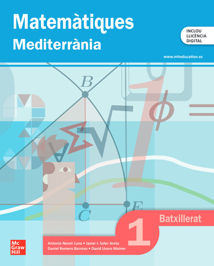 Matem&agrave;tiques 1r Batxillerat Mediterr&agrave;nia