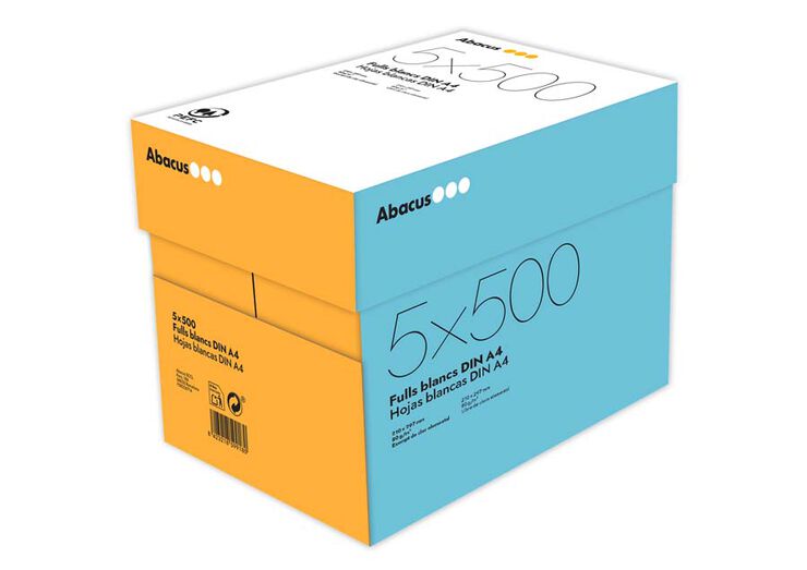 Paper blanc Abacus PEFC A4 80g 500 fulls