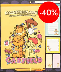 Planificador imant mes/vista 16 mesos multiling&uuml;e 2025-26 Garfield