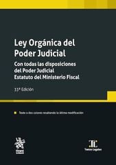 Ley Org&aacute;nica del Poder Judicial 33&ordf; Edici&oacute;n