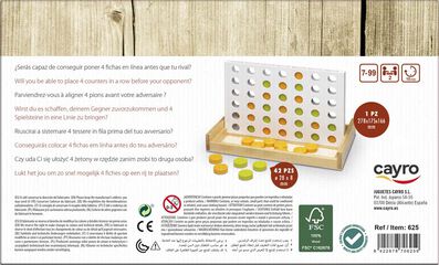 Acierta 4 - Madera FSC