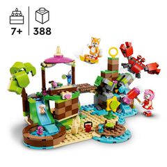 LEGO® Sonic the Hedgehog Isla de Rescate de Animales de Amy 76992