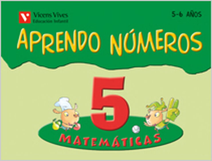 Aprendo Números 5 Infantil 5 Años
