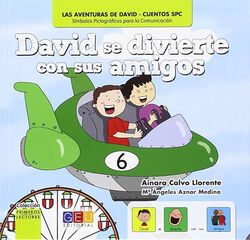 David se divierte con sus amigos