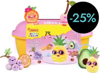 Cofre Plastilina Jovi Play & Fun Sweet