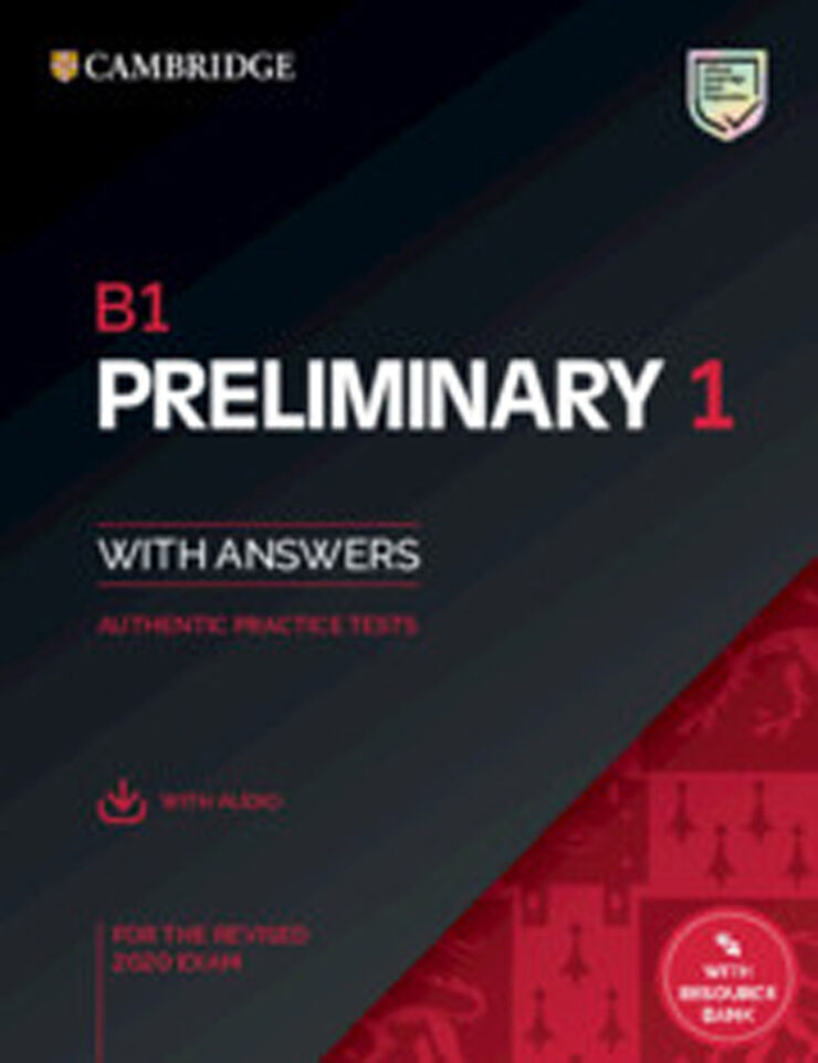 B1 Preliminary 1 for Revised Exam 2020 Authentic Practice Tests Withanswers With Audio