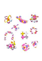 Construcción Magnética Clixo Colores Brillantes 9 piezas