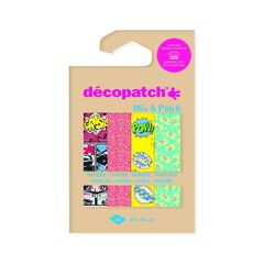 Paper D&eacute;copatch Mix & Patch Super Heroe 4 fulls
