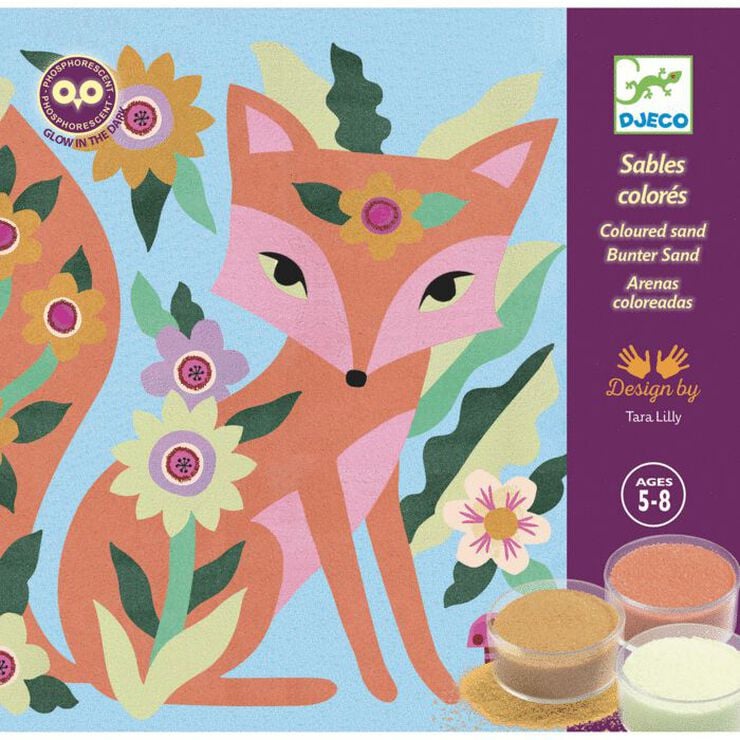 Decora amb sorra: Jard&iacute;