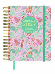 Agenda Finocam 16M Vitae 1/4 Sem/Vista Castellano 2026-27 Rosa