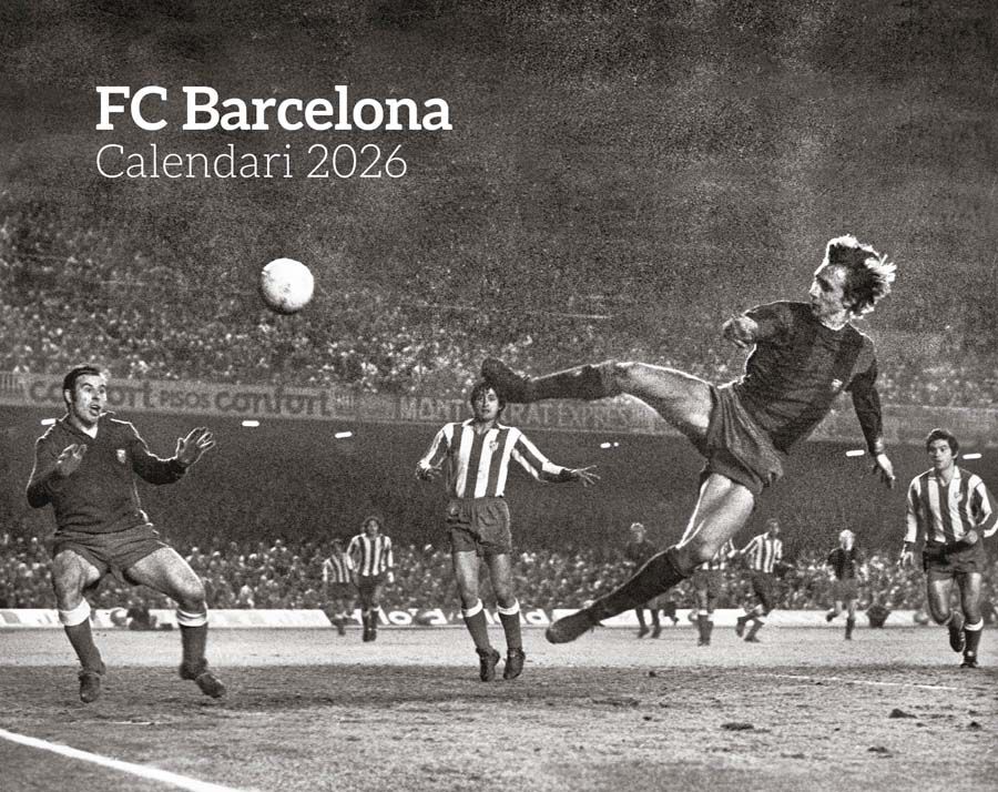 Calendario de pared 2026 F.C. Barcelona