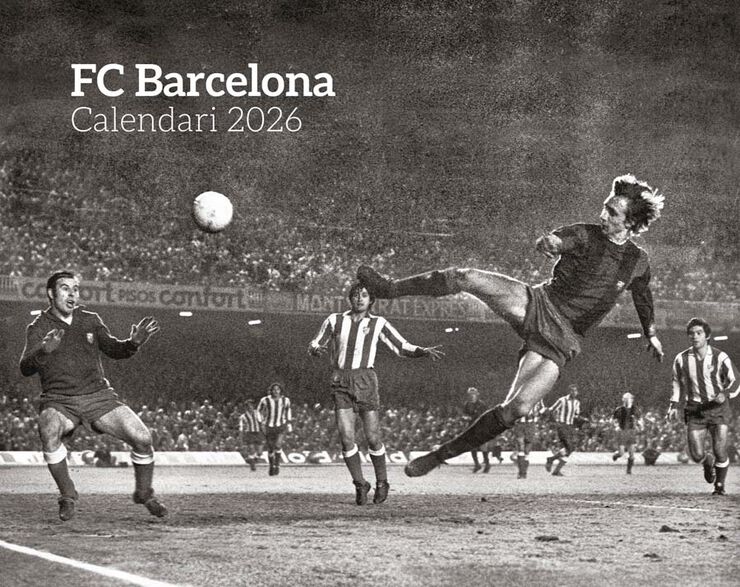 Calendario de pared 2026 F.C. Barcelona