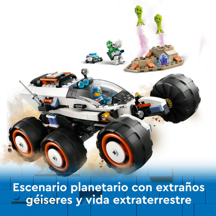 LEGO® City Róver Explorador Espacial y Vida Extraterrestre 60431