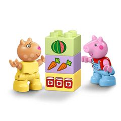 LEGO&reg; DUPLO Peppa Pig Tractor y Mercado 10468