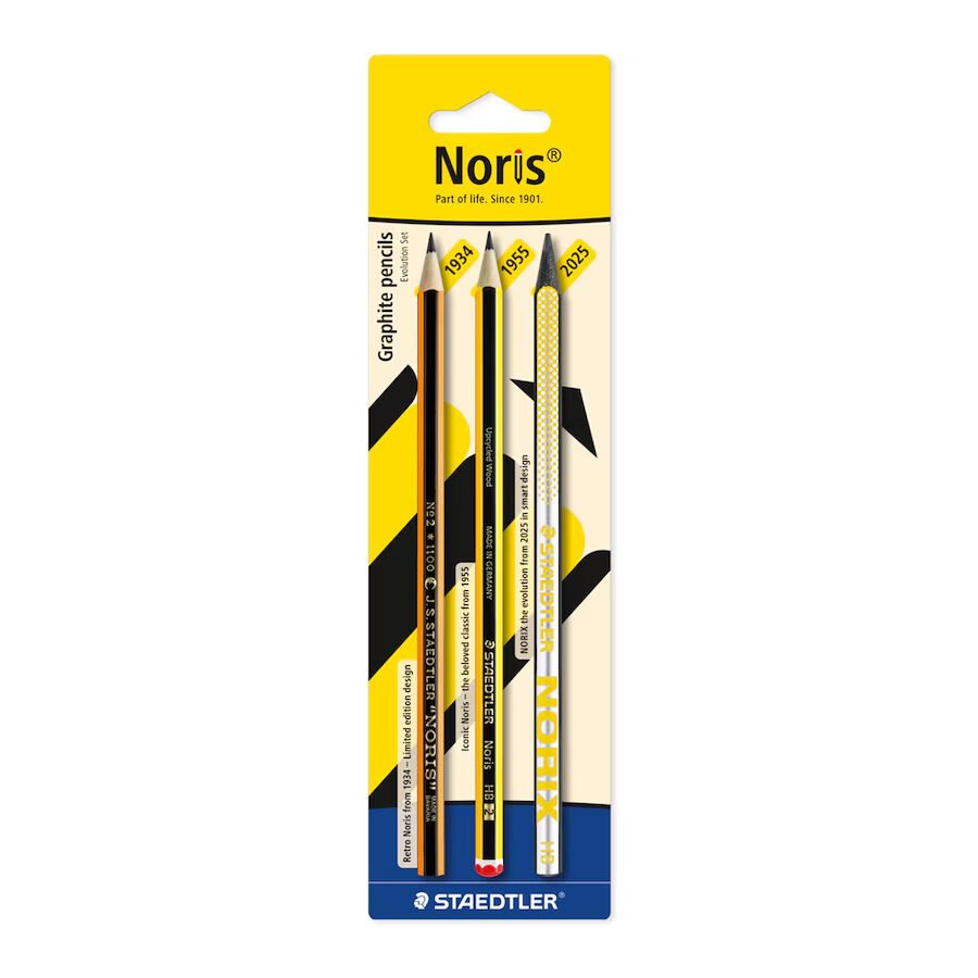 Bl&iacute;ster de 3 L&aacute;pices Staedtler Evolution