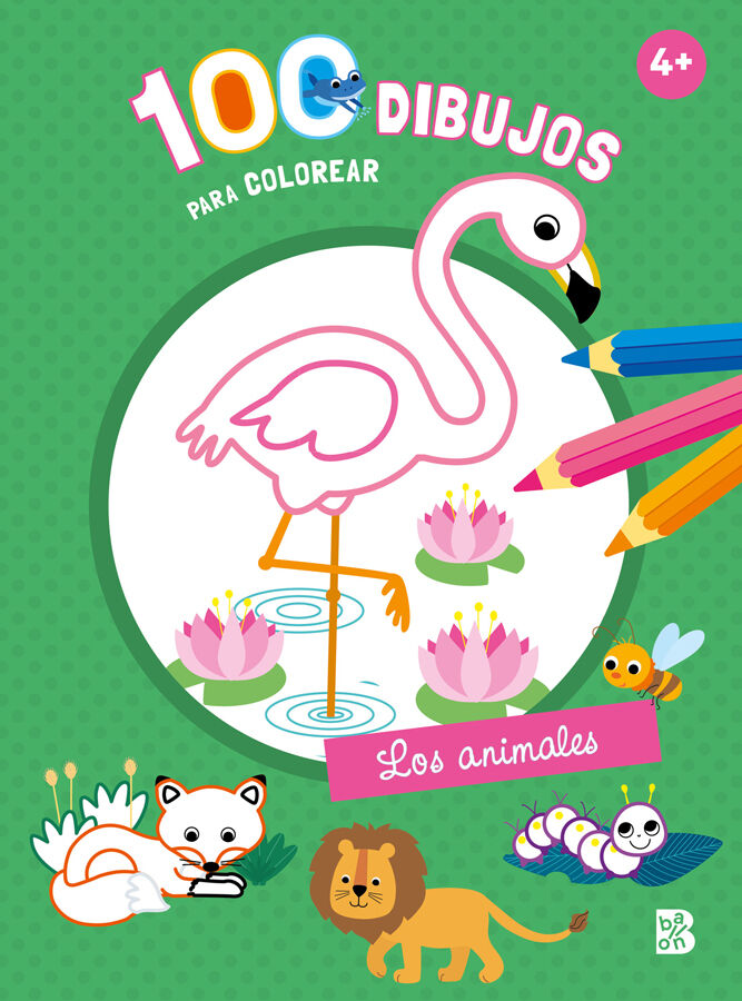 100 dibujos para colorear - los animales