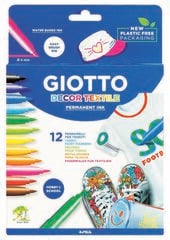 Retoladors Giotto Decor Textile 12 colors