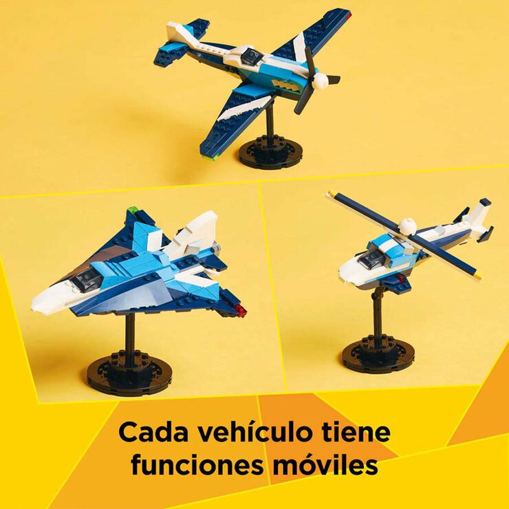LEGO® LEGO Creator Aeronave: Avión de Carreras 31160