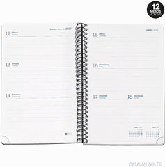 Agenda Escolar Activa S/V Cat. 2026-2027 Rosa
