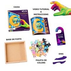 Okto DIY Pintura creativa sensorial 3D Lluna