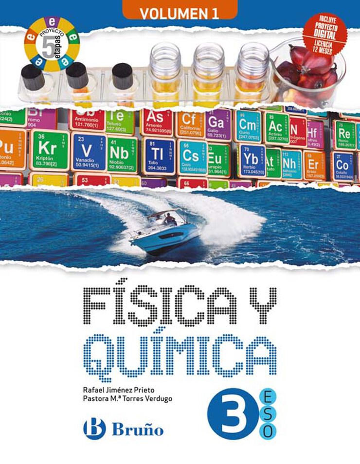 Fsica Y Qumica 3 Eso 3 Volmenes Proyecto 5 Etapas