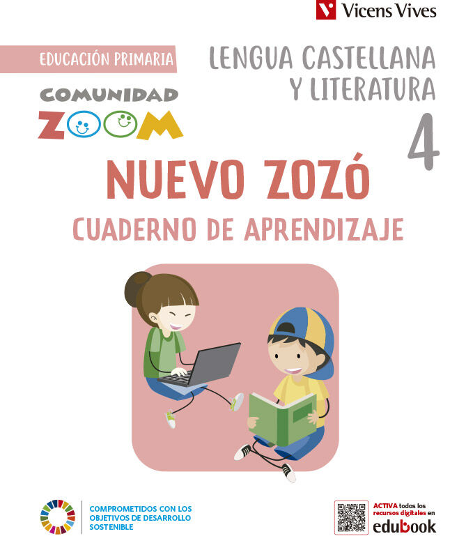 Nuevo Zoz&oacute; Lengua Castellana 4 C. Aprendizaje Comunidad Zoom Catalu&ntilde;a