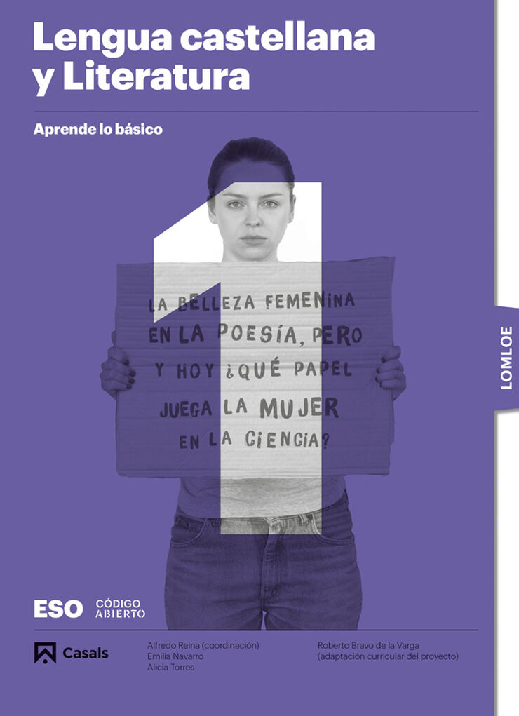 Aprende lo b&aacute;sico. Lengua castellana y Literatura 1 ESO. LOMLOE