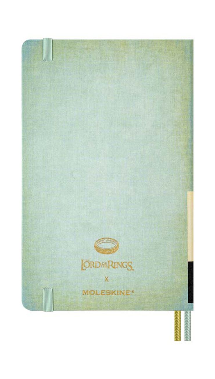 Agenda Moleskine 18 meses d&iacute;a/p&aacute;g L tapa dura El Se&ntilde;or de los Anillos