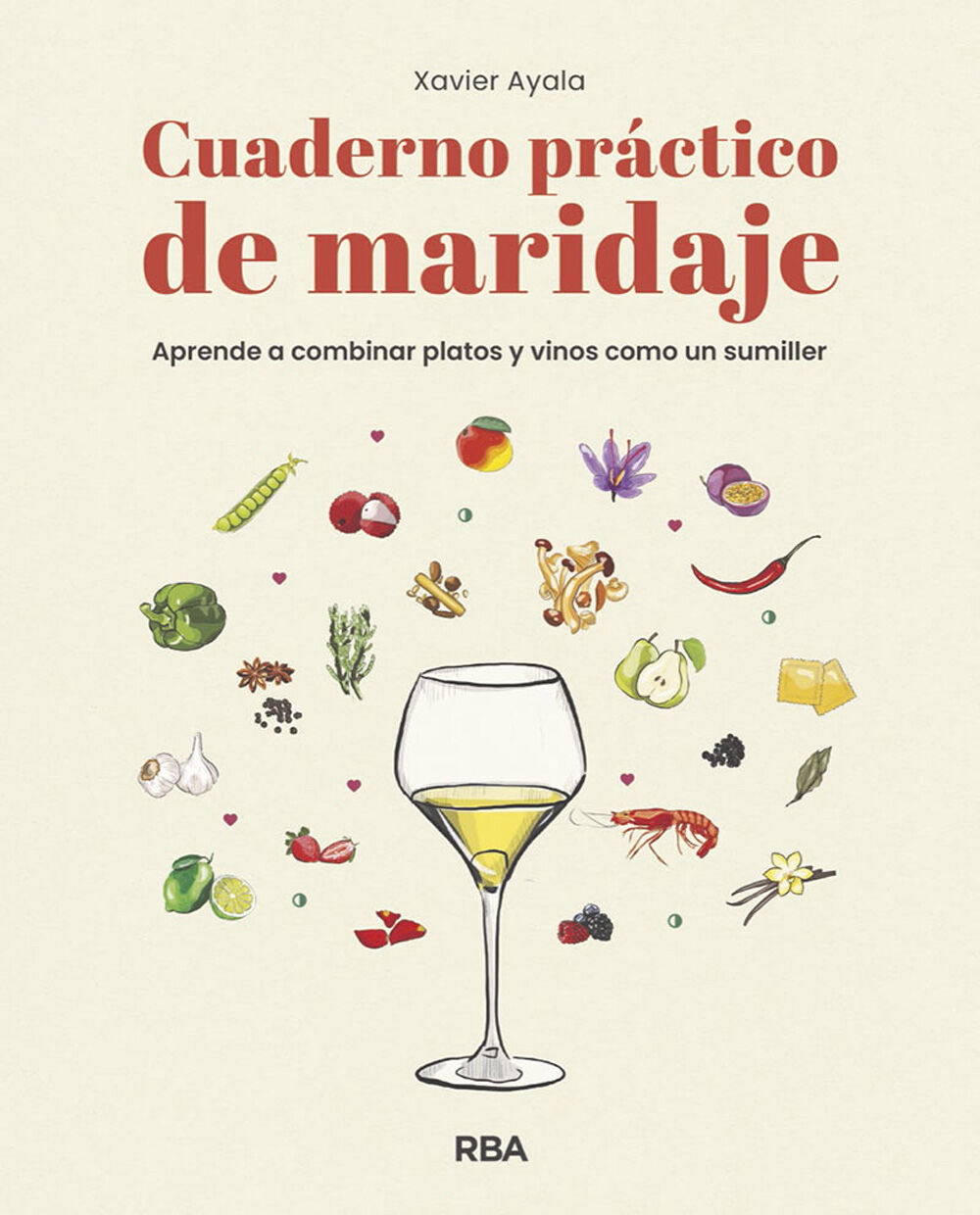 Cuaderno pr&aacute;ctico de maridaje. Aprende a combinar platos y vinos como un sumiller