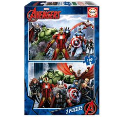 Puzle 2x100 peces Avengers