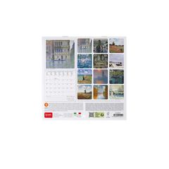 Calendario Pared Legami m/vista 2025 Claude Monet