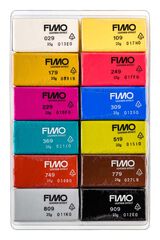 Pasta modelar Fimo Effect 57g piel 12 colores