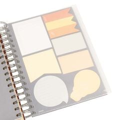 Agenda Finocam Tempus 1/4 día/pág cas 2026 negro