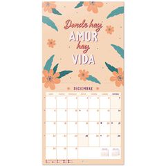 Calendari Paret 2025 30x30cm Amelie