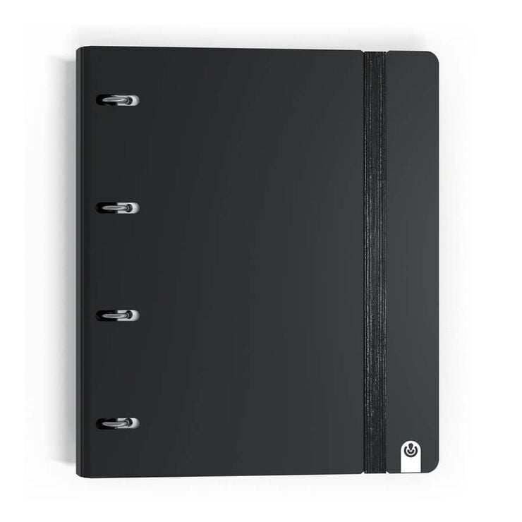 Carpebloc con recambio 100 hojas catal&aacute;n Carchivo negro