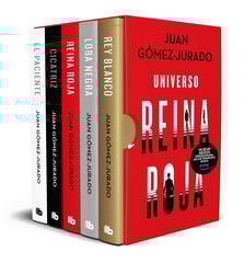 Universo Reina roja (estuche con: Reina roja / Loba negra / Rey blanco / Cicatriz / El paciente) Universo Reina roja (estuche con: Reina roja / Loba negra / Rey blanco / Cicatriz / El paciente)