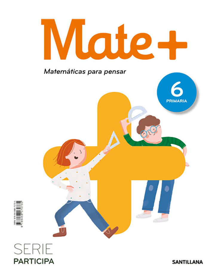 Matemáticas Participa 21 Primària 6 Santillana Text 9788468070735