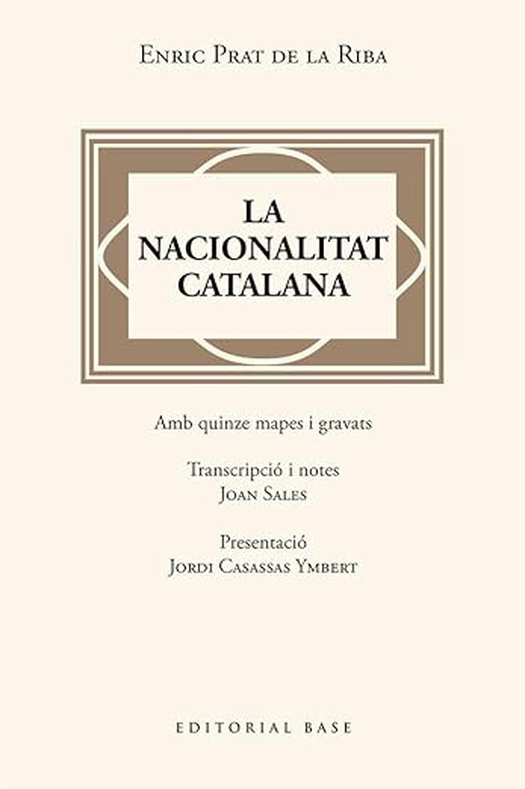 La nacionalitat catalana