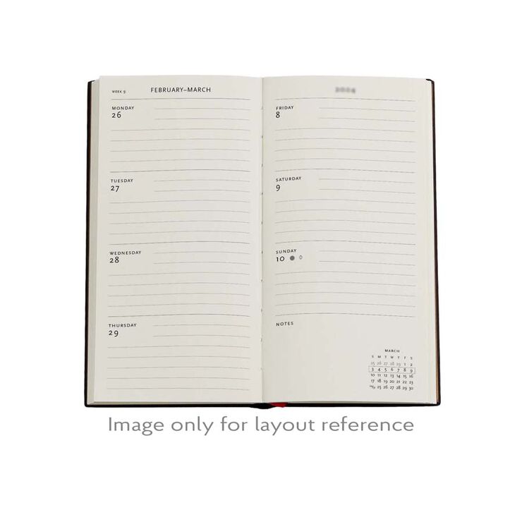 Agenda Paperblanks Porto Slim sem/vista castellano 2025