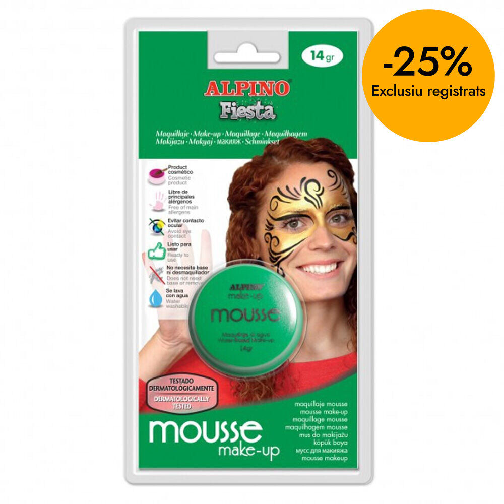 Maquillatge Alpino Mousse Verd