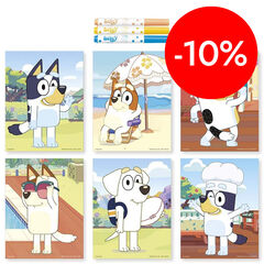 Decora per Punts Bluey