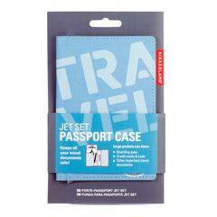Funda Passaport Kikkerland Travel Blau