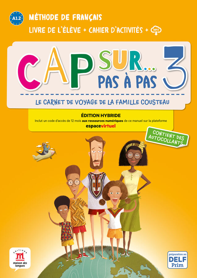 Cap sur... pas &agrave; pas 3 &Eacute;d. hybride Livre + Cahier