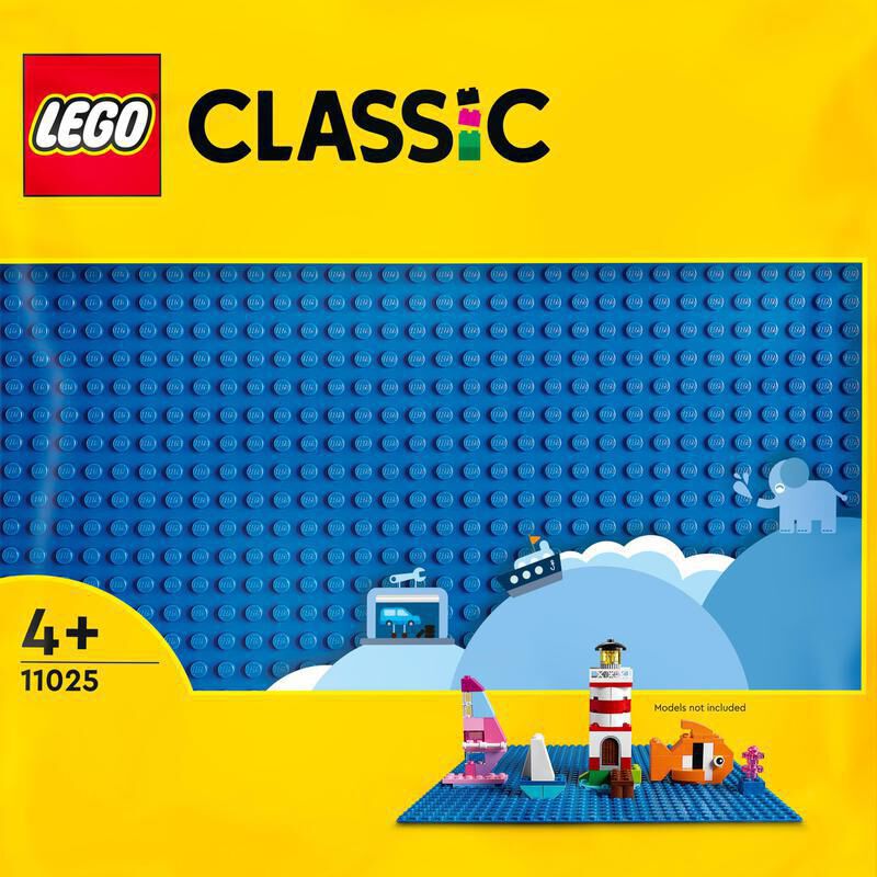 LEGO&reg; Classic base blau 2022 11025